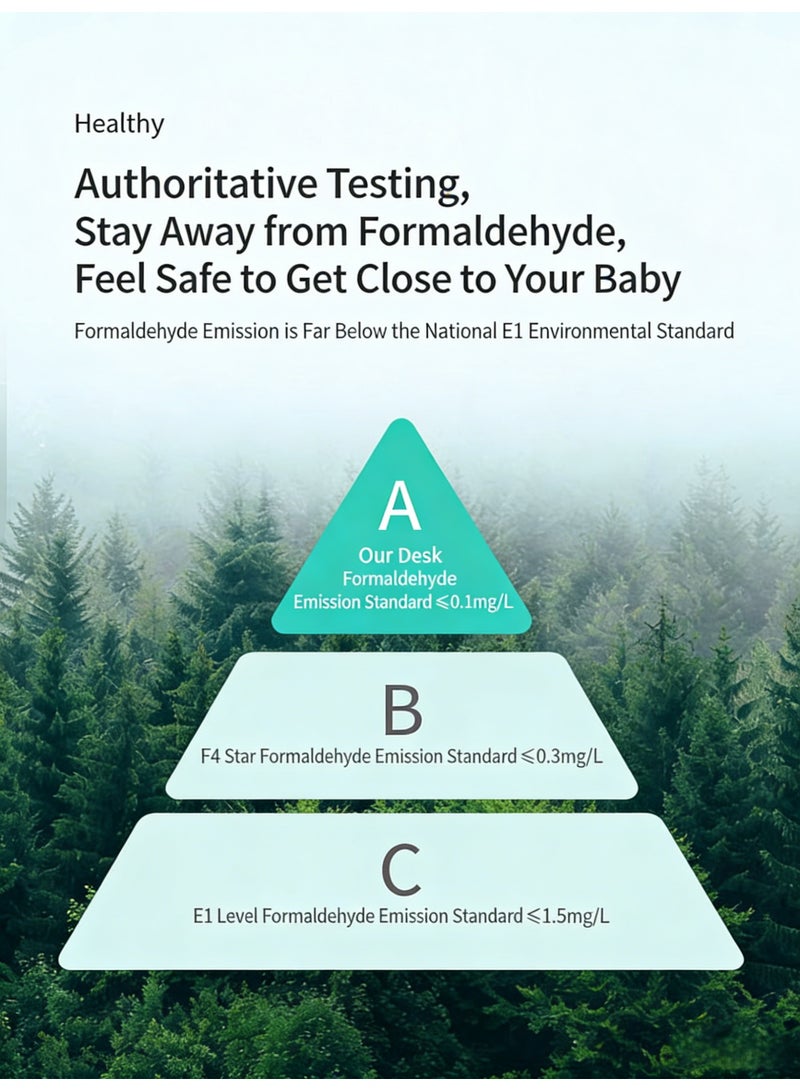 هيكوموني مجموعة طاولة وكرسي للأطفال الموسعة ، مكتب نشاط دراسة القراءة للأطفال متعدد الوظائف ، كراسي الأطفال الصغار المريحة ، مع درج التخزين ، رف الكتب ، رفوف مزدوجة ، لدراسة كتابة طلاب المدرسة - Image 3